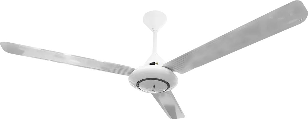 مروحه سقف فري جولد 56  بوصة، 3 ريشة، 5 سرعات، لون أبيض