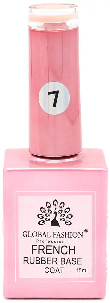 طبقة قاعدة جل جلوبال فاشون مطاطية فرنسية، 15 مل، 07
