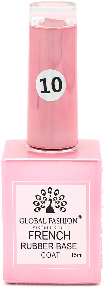 طبقة قاعدة جل جلوبال فاشون مطاطية فرنسية، 15 مل، 10