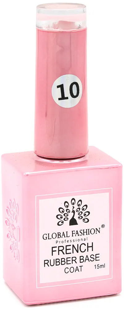 طبقة قاعدة جل جلوبال فاشون مطاطية فرنسية، 15 مل، 10