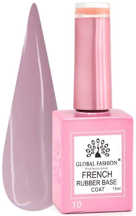 طبقة قاعدة جل جلوبال فاشون مطاطية فرنسية، 15 مل، 10