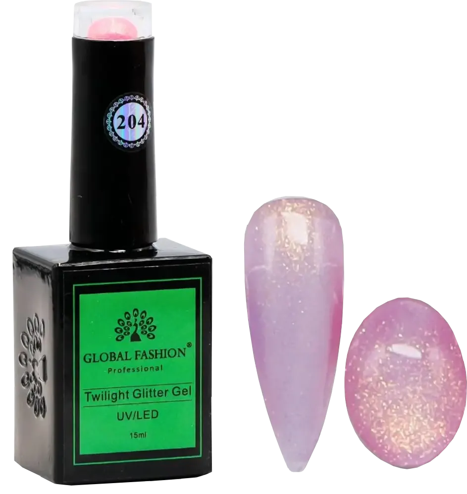 مانكير جل جلوبال فاشون توايلايت جليتر، 15 مل، 204