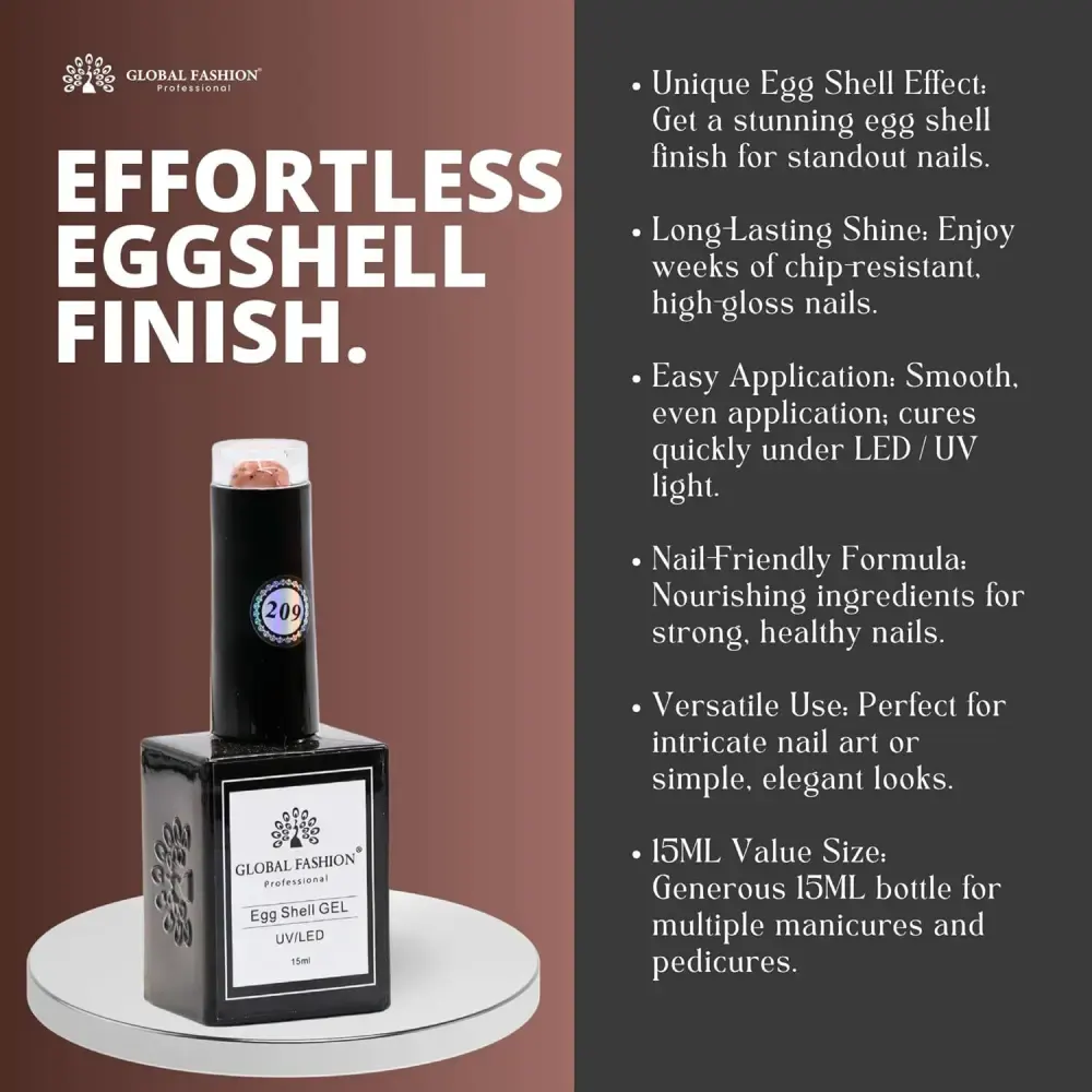 مانكير جل جلوبال فاشون ايج شيل، 15 مل، 209