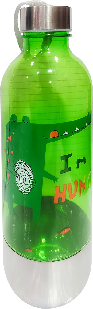 زجاجة مياه رياضية 800 مللي، بلاستيك * استانلس ستيل، متعددة الألوان، موديل 42-137