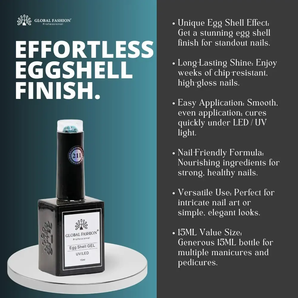 مانكير جل جلوبال فاشون ايج شيل، 15 مل، 211