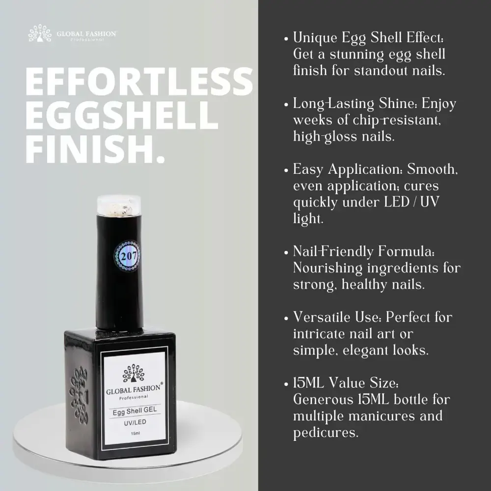 مانكير جل جلوبال فاشون ايج شيل، 15 مل، 207