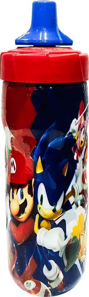 زمزمية بلاستيك ماكس بلاست جي تي، 700 ملي ، شفاطة مدمجة، ألوان متعددة