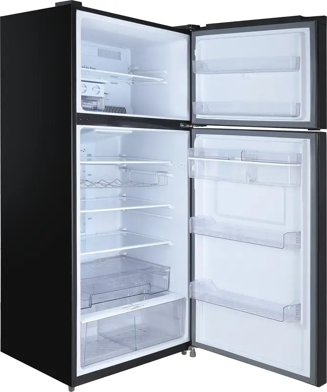 ثلاجة يونيون اير نوفروست ، 545 لتر ، شاشة ديجتال ، ديسبينسر، بلوتوث ، سماعة سبيكر ، أسود ، URN-650LBLBA-DTHRBWSM