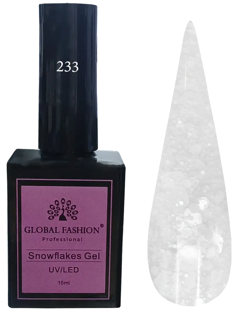 مانكير جل جلوبال فاشون سنوفليكس، 15 مل، 233