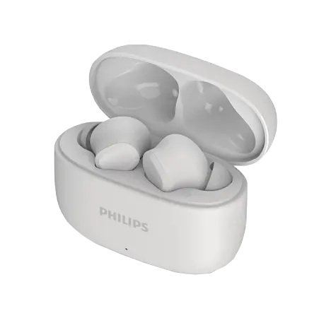 سماعات أذن لاسلكية من فيليبس سيريس 1000، بلوتوث 5.4، مقاومة للماء IPX4، وقت تشغيل 24 ساعة، تحكم باللمس، أبيض، TAT1109WT-97