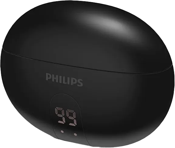 سماعات أذن لاسلكية من فيليبس سيريس 3000، بلوتوث 5.4، مقاومة للماء IPX4، مدة تشغيل تصل إلى 20 ساعة، تحكم باللمس، إلغاء ضوضاء نشط، أسود، TAT3559BK-97