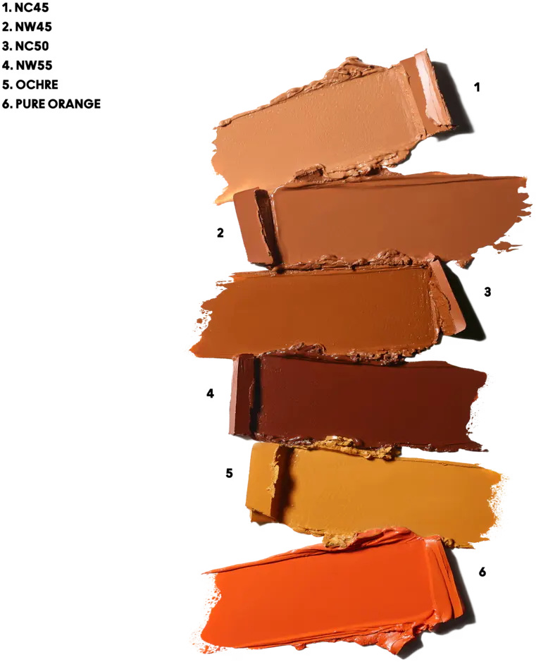 باليت مصحح العيوب وكنسيلر ماك ستوديو فيكس، دارك