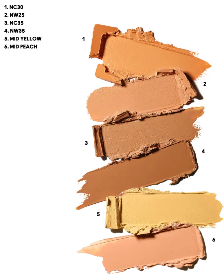 باليت مصحح العيوب وكنسيلر ماك ستوديو فيكس، ميديم