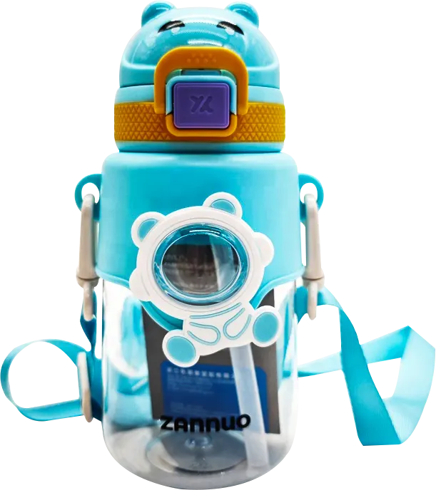 زمزمية اطفال جوي 650 مللي، شفاطة داخلية، ألوان متعددة، موديل 2695