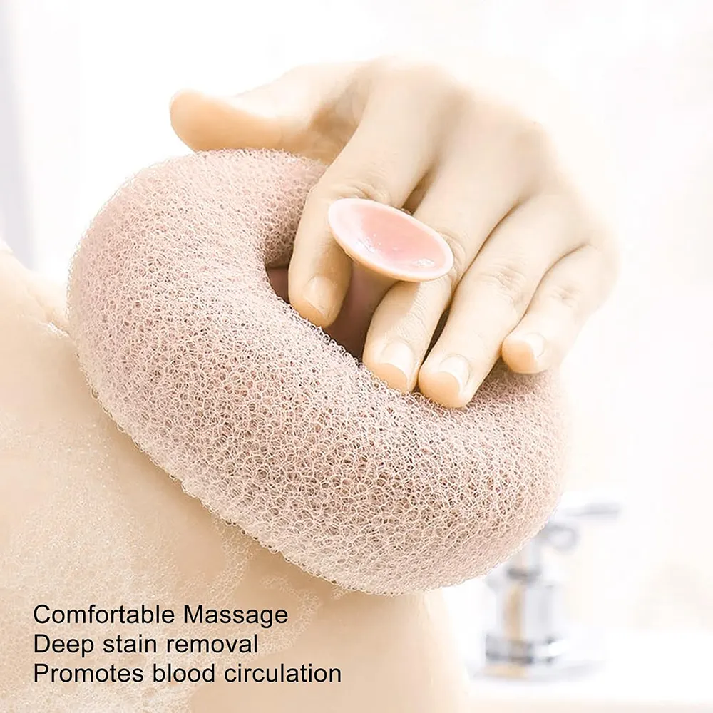 ليفة استحمام بشفاط لاصق ، 011.