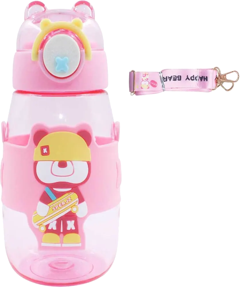 زمزمية اطفال جوي 600 مللي، شفاطة داخلية، ألوان متعددة، موديل 89789