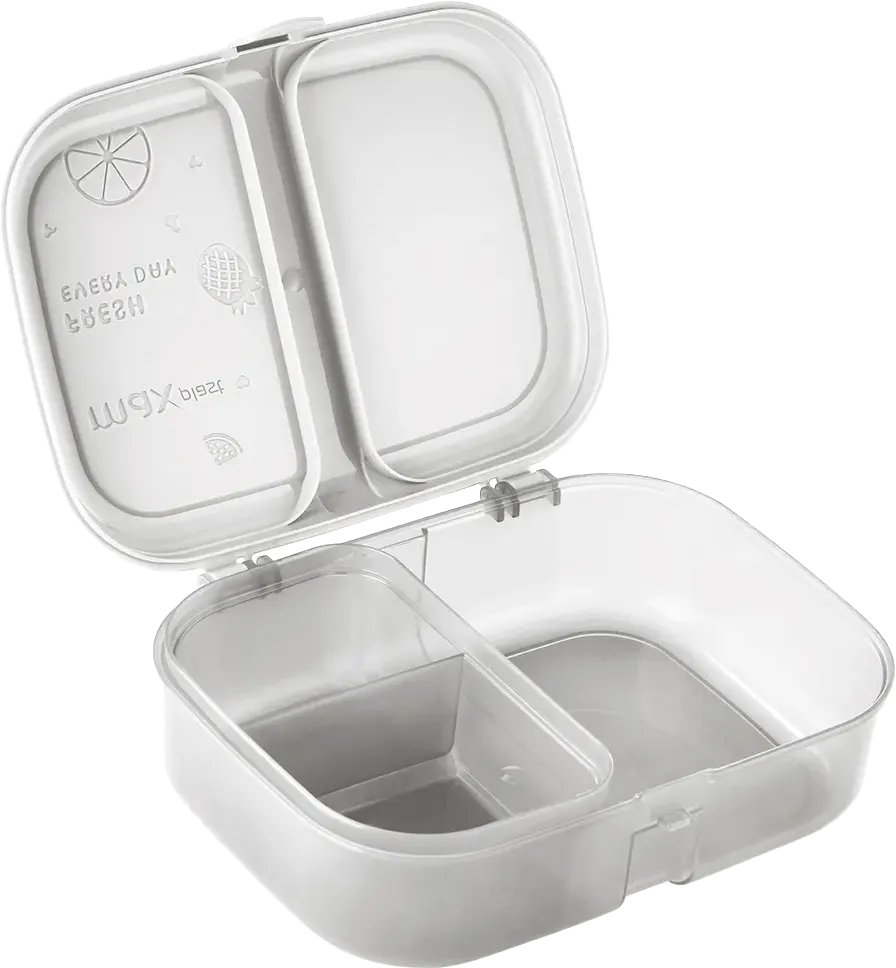 لانش بوكس ماكس بلاست فودي بلاستيك، سعة 1.1 لتر، ألوان متعددة، موديل 1622