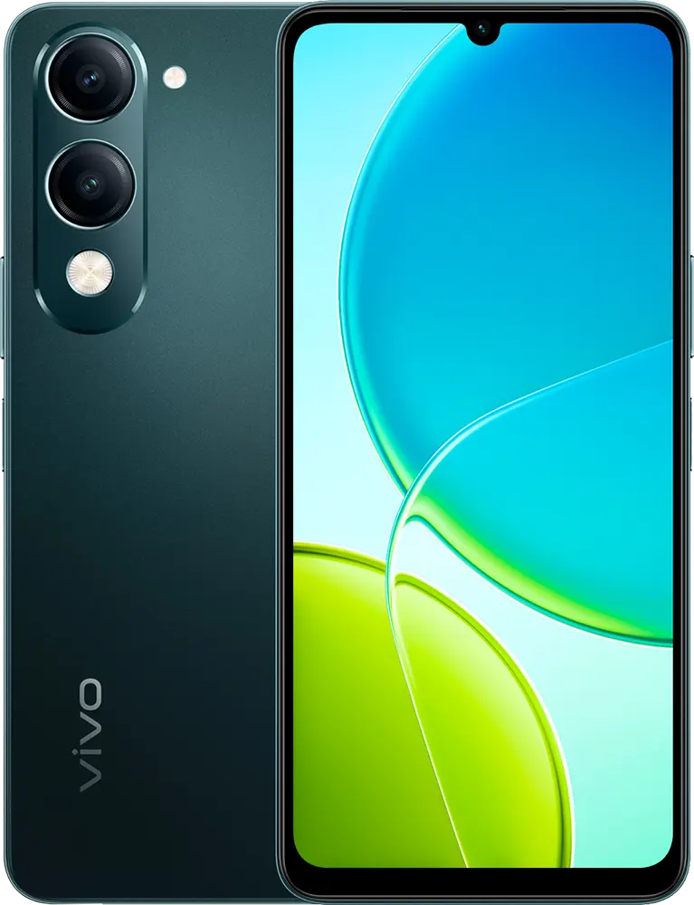 موبايل فيفو Y04 ثنائي الشريحة، ذاكرة 256 جيجابايت، رامات 4 جيجابايت، شبكة الجيل الرابع إل تي إي، اخضر