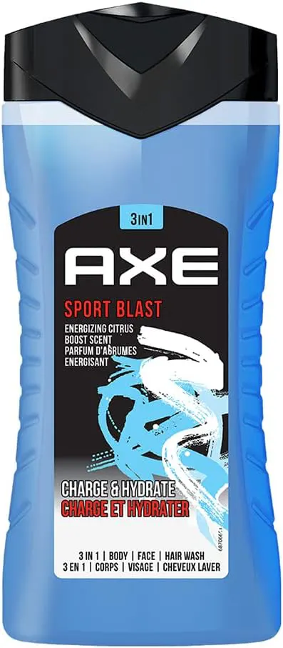 شاور جل اكس سبورت بلاست للجسم والشعر والبشرة 3 في 1 ، 250 مل .