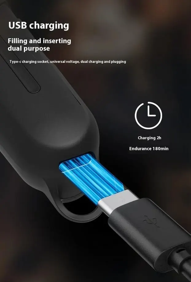 ماكينة حلاقة شعر وذقن كيمي، قابلة لاعادة الشحن، 3 أمشاط، لون أسود، موديل KM-1563