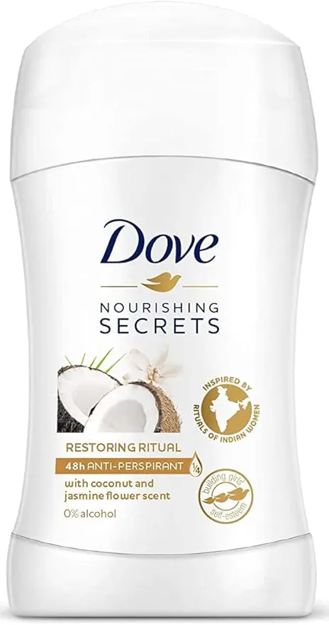 مزيل عرق ستيك جو فريش بجوز الهند والياسمين من دوف ، 40 مل