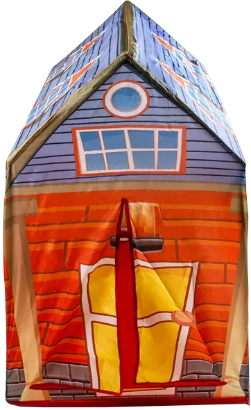 خيمة ألعاب للأطفال تصميم سيارة إطفاء، مناسبة داخل وخارج المنزل، ألوان متعددة، A999-238