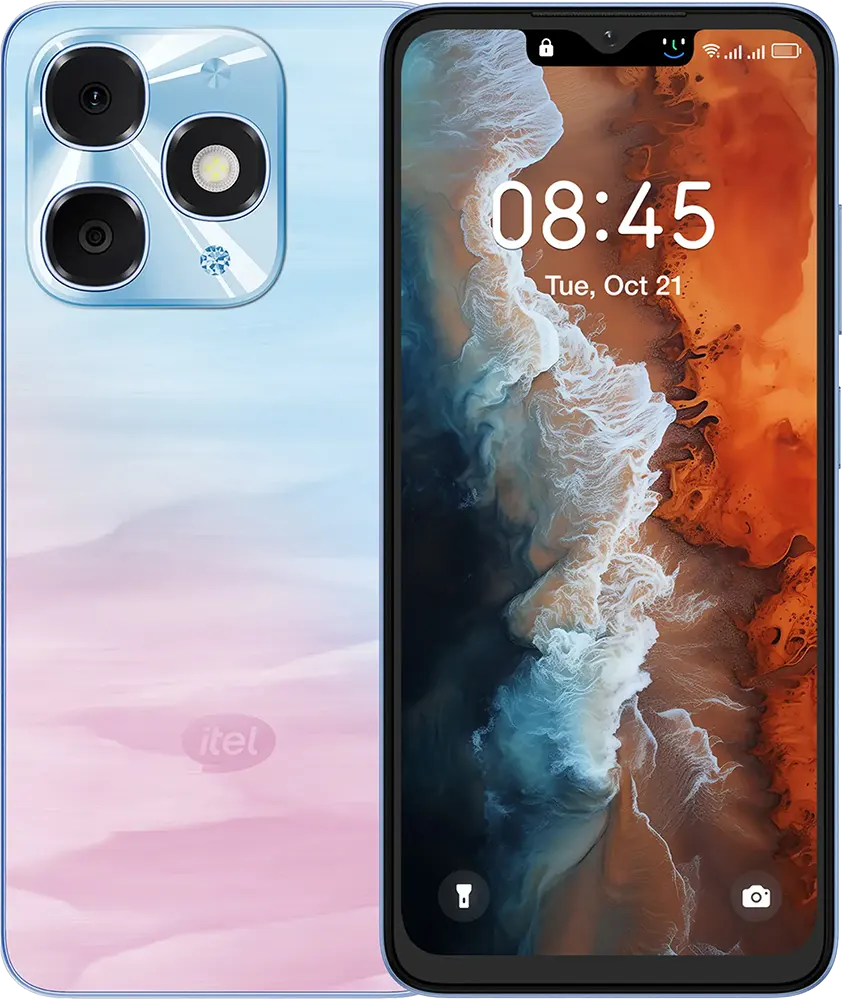 موبايل اي تيل A90 ، ثنائي الشريحة، ذاكرة 128 جيجابايت، رامات 3 جيجابايت، شبكة الجيل الرابع إل تي إي، أزرق فاتح