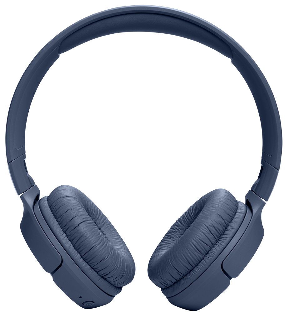 سماعة رأس لاسلكية جي بي ال تون ، بلوتوث V5.3 ، بطارية تعمل لمدة 57 ساعة ، قابلة للطي ، أزرق ، 520BT