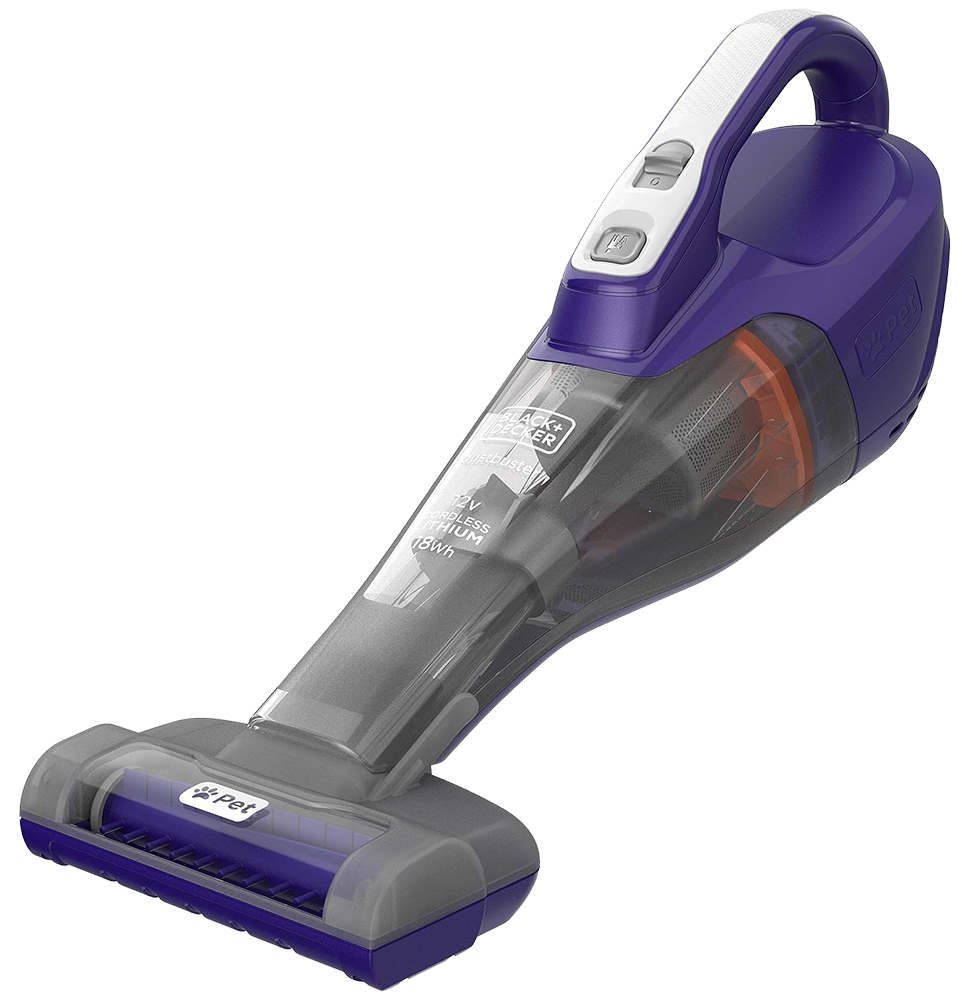 مكنسة كهربائية محمولة بلاك اند ديكر ، سعة 400 مل ، 12 فولت تعمل بالشحن ، لتنظيف الحيوانات الأليفة ، بنفسجي ، DVB315JP ، (بضمان انسيا) (ضمان الوكيل)