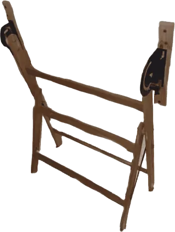 حامل رسم هندسي ، شكل مقص، خشب زان