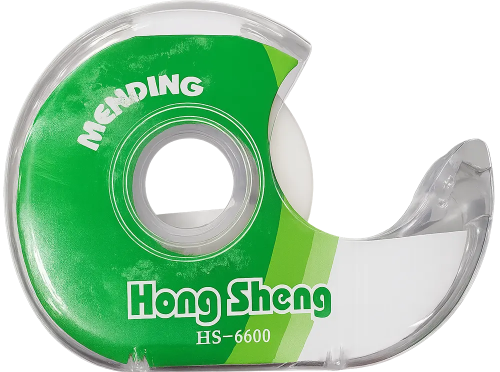 كارت ماجيك تيب مع قطاعة، شريط لاصق شفاف، 18 مم * 33 مم، HS-6600