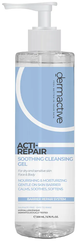 غسول ديرماكتيف غسول للبشرة الجافة جل، 250 مل