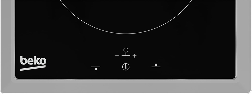 بوتاجاز مسطح بلت ان بيكو كهرباء ، 30 سم ، 2 شعلة ، ديجيتال يعمل باللمس ، سيراميك أسود ، HDMC 32400 TX