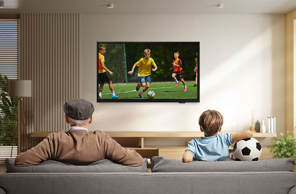 شاشة سامسونج سمارت ، 43 بوصة ، تقنية LED ،  بدقة FHD ، ريسيفر داخلي ، UA43F6000F