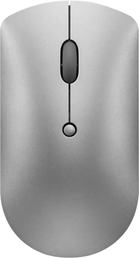ماوس لاسلكي لينوفو 600، بلوتوث، أزرارصامتة، رمادي