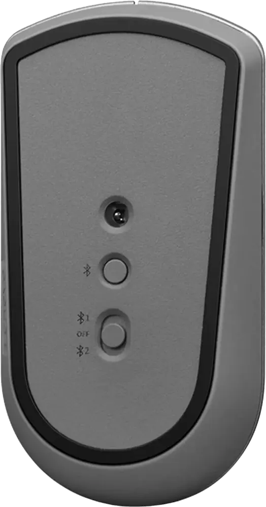 ماوس لاسلكي لينوفو 600، بلوتوث، أزرارصامتة، رمادي