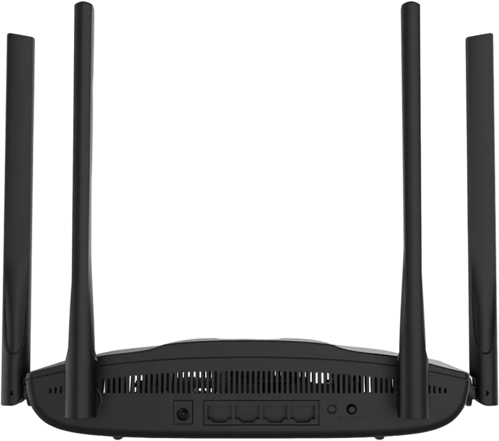 أكسيس بوينت واي فاي جيجابت AC1200 من دي لينك ، 4 أنتينة ، ثنائي النطاق ، أسود، DIR-825M