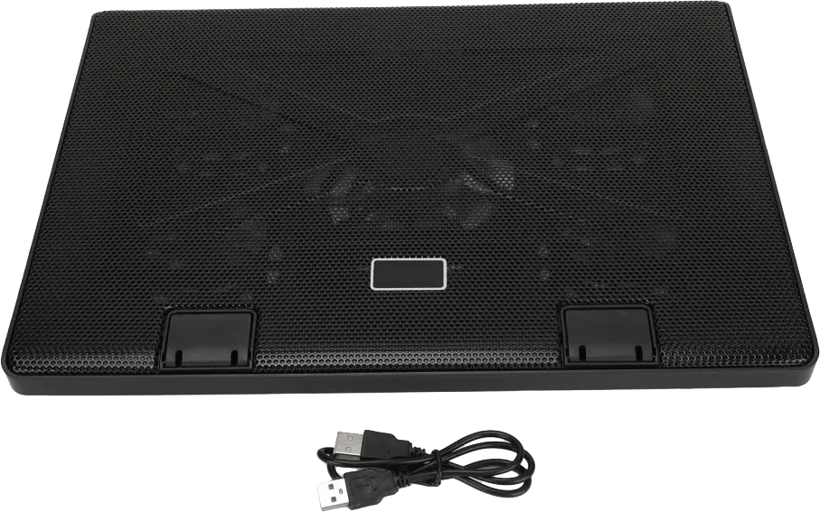 مروحة تبريد لاب توب جيجا ماكس بلس، 2 مرحة، أسود، موديل GM99