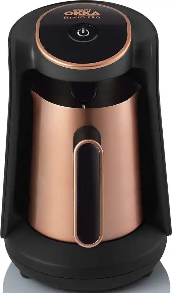 ماكينة تحضير القهوة التركي اوكا، 480 وات، أسود ونحاسي، OK-0010