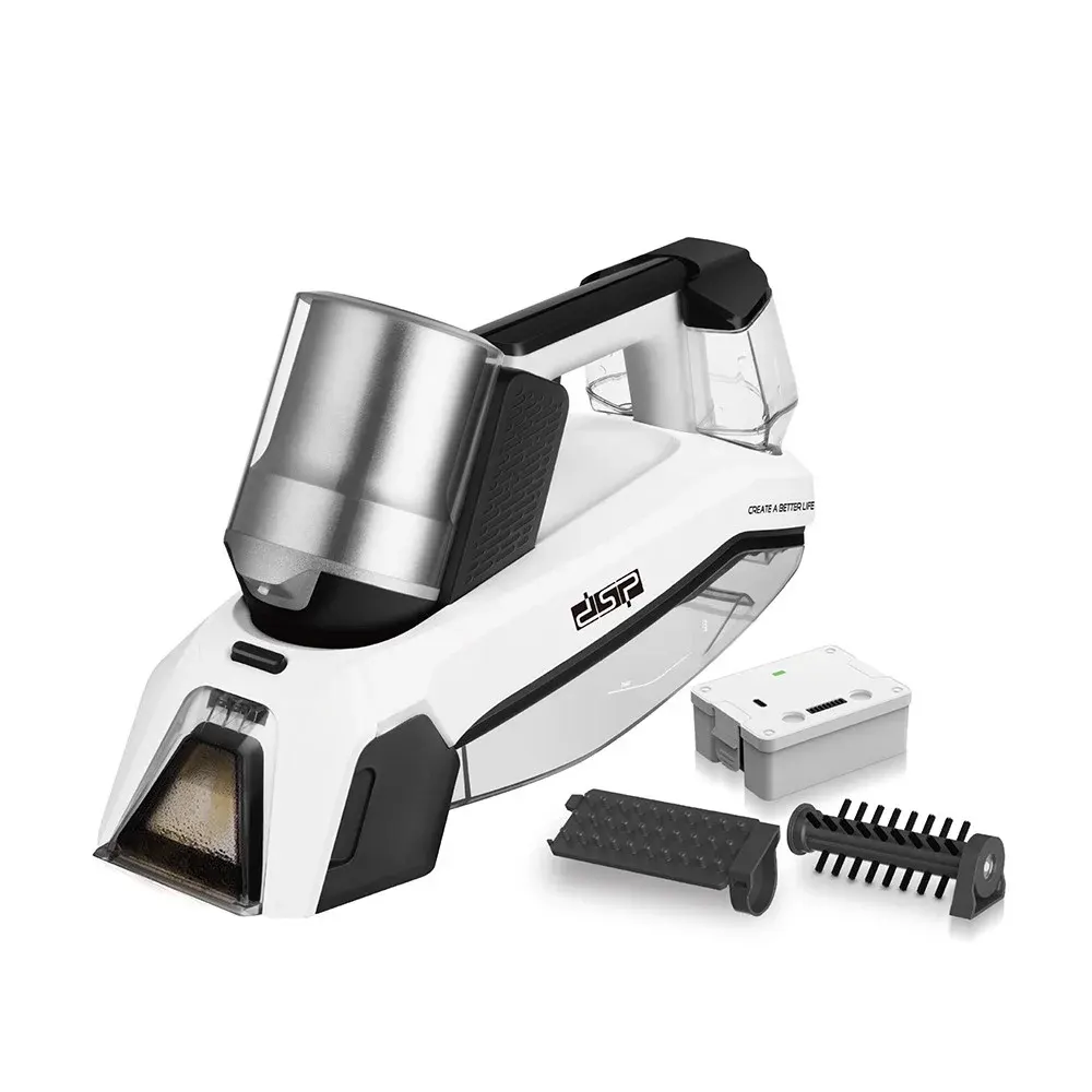 مكنسة بقع كهربائية لاسلكية دي اس بي ،11.1 فولت، 63 وات، تنظيف رطب، خزان تصريف مياه 500 مللي، IPX4، أبيض، KD 2049