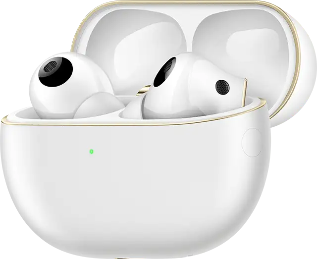 سماعة اذن لاسلكية هواوي فري بودز برو 4 ، بلوتوث 5.2 ، الغاء ضوضاء نشط ، مقاومة للماء ، أبيض ، T0022