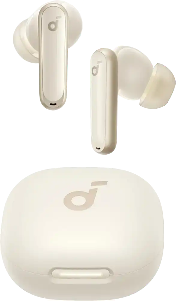 سماعات أذن أنكر ساوندكور P40I لاسلكية ، بلوتوث 5.3 ، خاصية إلغاء الضوضاء ، مقاومة للماء ، أبيض ، A3955H21