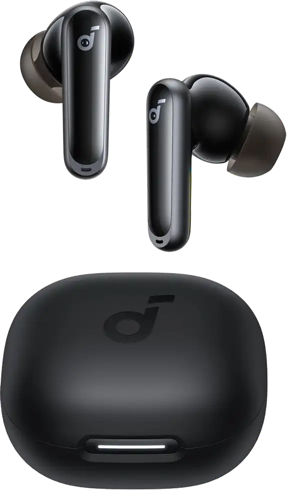 سماعات أذن أنكر ساوندكور P40I لاسلكية ، بلوتوث 5.3 ، خاصية إلغاء الضوضاء ، مقاومة للماء ، أسود ،A3955H11