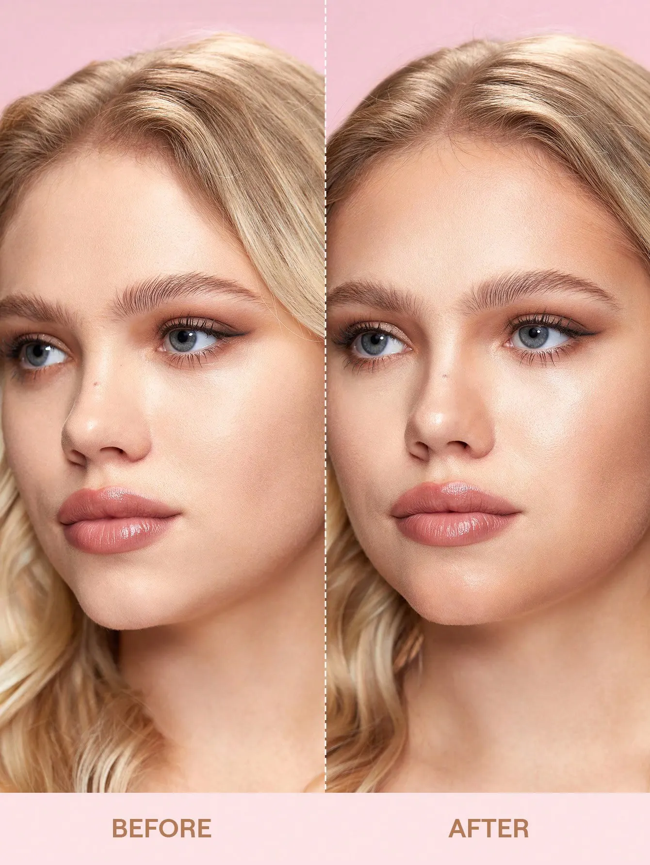 باليت الوجه هايلايتر وبرونزر وكونتور شيجلام تريو هيرو، كاميل