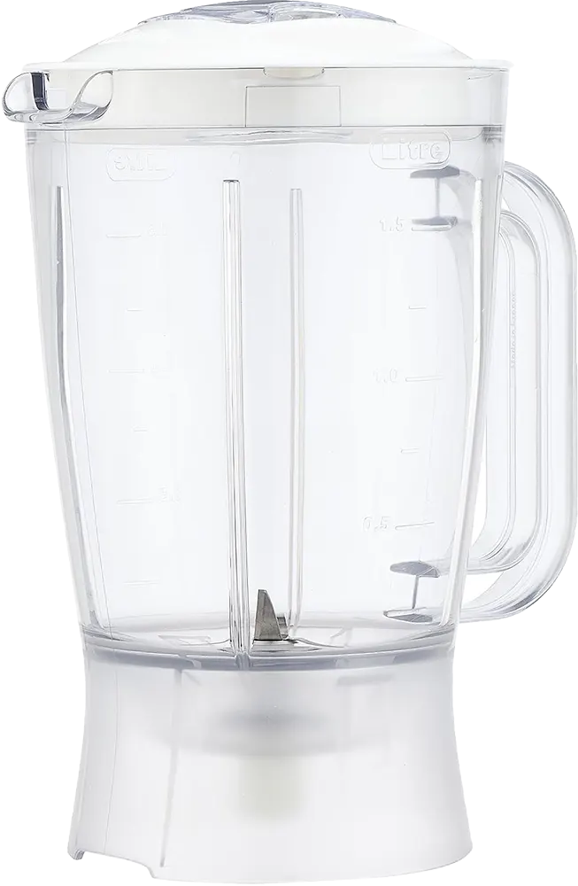 خلاط كهربائي ميانتا 600 وات ، 1.5 لتر ،شفرات من الأستنالس ، أبيض BL1221A-P10