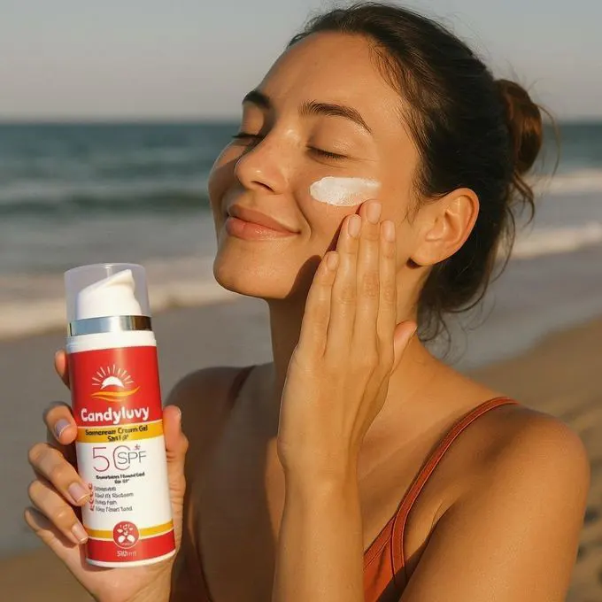 كاندي لوفي صن بلوك جل كريم بعامل حماية +50 ،50 مل