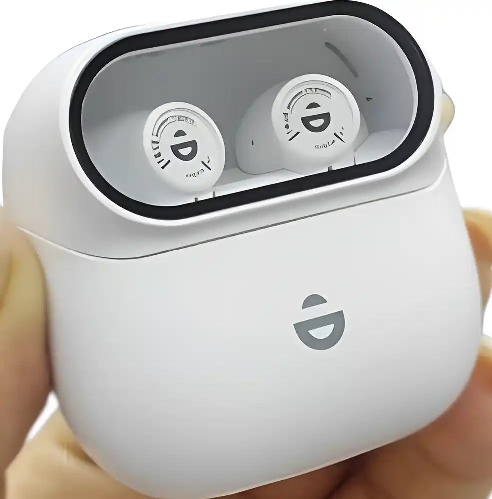 سماعات أذن لاسلكية حقيقية من تشوتيك TWS، بلوتوث 5.3، بطارية 300 مللي أمبير، أبيض، BH-T19