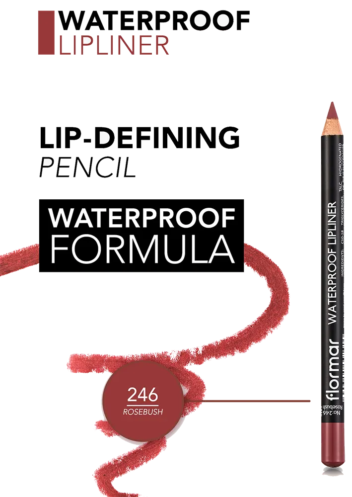 ليب لاينر مقاوم للماء من فلورمار، 246 روزبوش