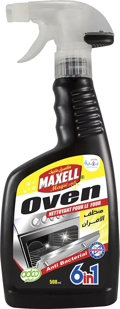 ماكسيل ماجيك منظف الأفران، 6 في 1، 500 مللي، مضاد للبكتيريا