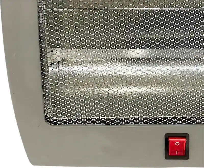 Aiax Halogen Heater, 2 Candles, 800 Watt, Grey, KGH-2